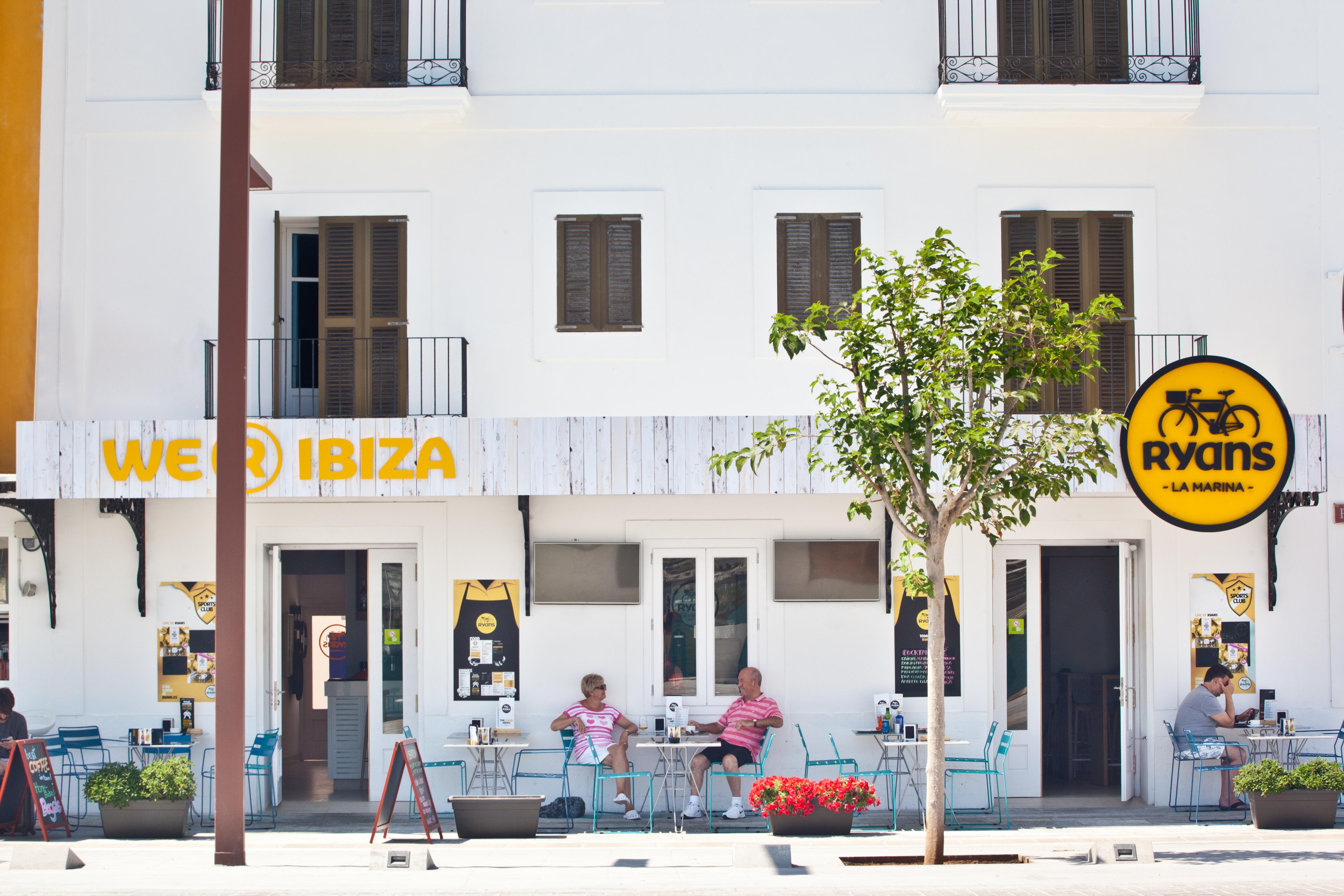 Ryans La Marina (Adults Only) Hotell Ibiza stad Exteriör bild