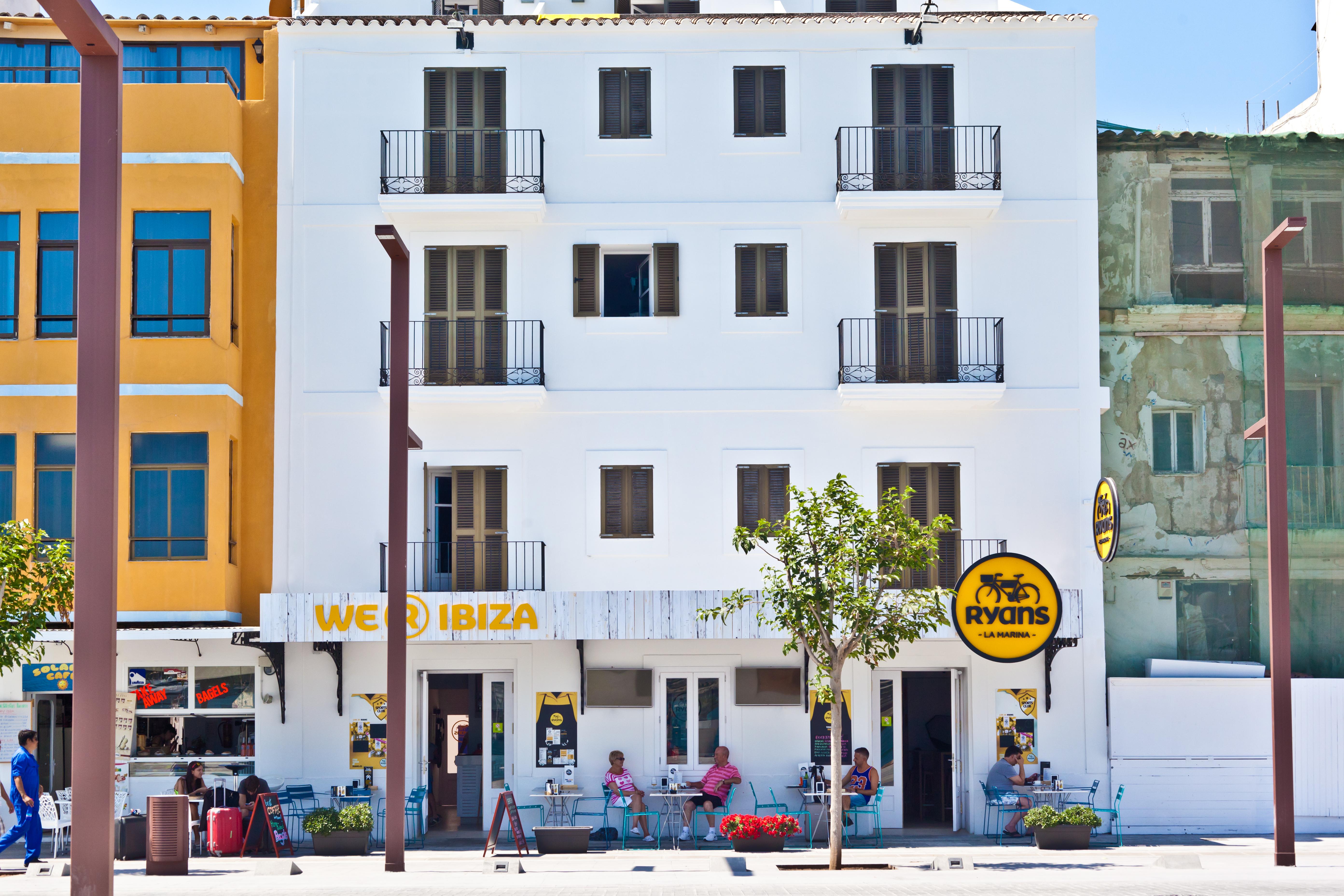Ryans La Marina (Adults Only) Hotell Ibiza stad Exteriör bild